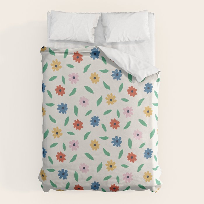 Colorful Florals Duvet Cover Gallery Image 6