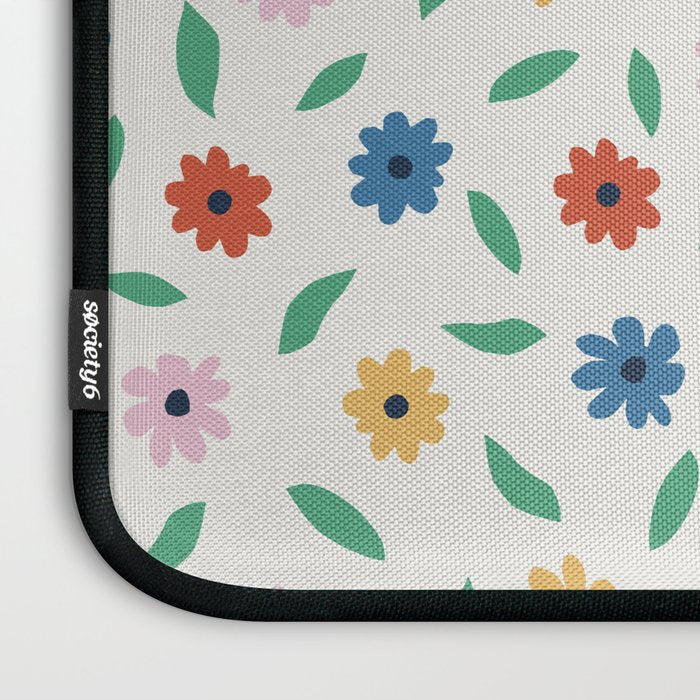Colorful Florals Laptop Sleeve Gallery Image 3