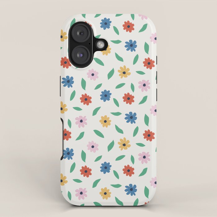 Colorful Florals iPhone Case Gallery Image 1