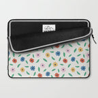 Colorful Florals Laptop Sleeve Gallery Image 2