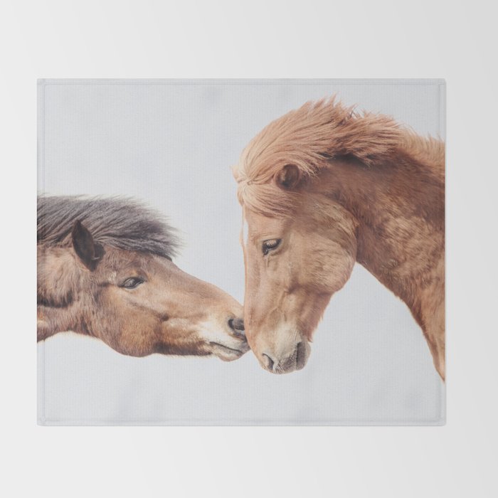 Horse Love Throw Blanket Gallery Image 2