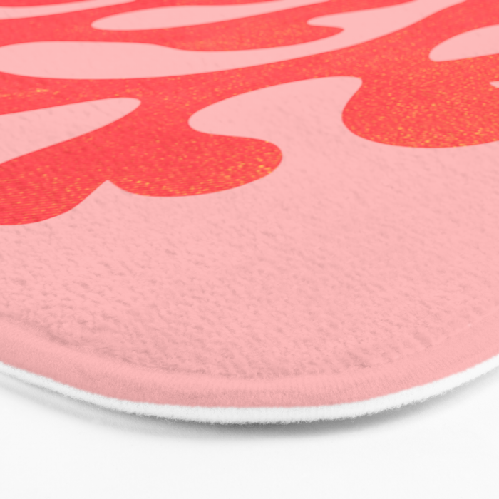 Red Salsa: Matisse Paper Cutouts 07 Bath Mat Gallery Image 3