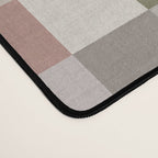 Harvest 2025 Cozy Autumn Plaid Rustic Fall Checkered Pattern Earthy Desk Mat Gallery Image 4