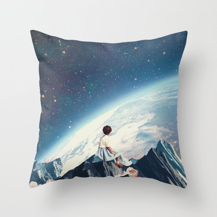 The worlds You taught me Throw Pillow Gallery Image 6