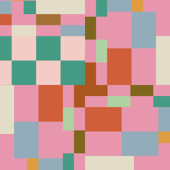 Retro vintage checkered geometric pattern Coffee Mug Gallery Image 2