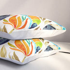 Tropical Toucans - Sepia Palette Pillow Sham Gallery Image 3