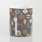 Vintage Christmas Ornaments Coffee Mug Gallery Image 4
