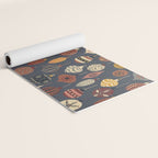 Vintage Christmas Ornaments Yoga Mat Gallery Image 2