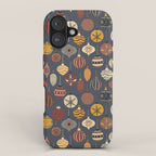 Vintage Christmas Ornaments iPhone Case Gallery Image 1