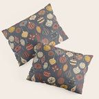 Vintage Christmas Ornaments Pillow Sham Gallery Image 3