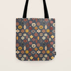 Vintage Christmas Ornaments Tote Bag Gallery Image 1