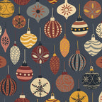 Vintage Christmas Ornaments Coffee Mug Gallery Image 2