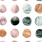 Watercolor Earth Tone Dots Minimal Boho Pattern Coffee Mug Gallery Image 2