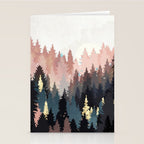 Spring Forest Light Stationery Card Gallery Image 2