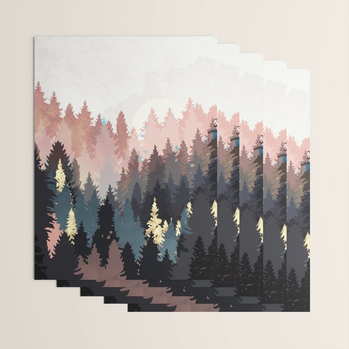 Spring Forest Light Wrapping Paper Gallery Image 3