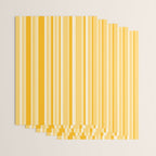 Classic Stripes XXII - Golden Sunshine Yellow Wrapping Paper Gallery Image 3