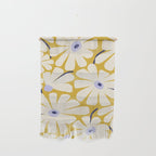 Daisy fresh - yellow peri Wall Hanging Gallery Image 1