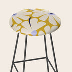 Daisy fresh - yellow peri Stool Gallery Image 2