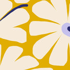Daisy fresh - yellow peri Coffee Mug Gallery Image 2