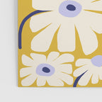 Daisy fresh - yellow peri Poster Gallery Image 3