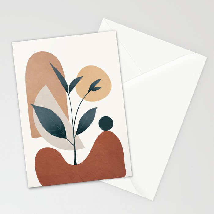 Shapes and Branches 06 Stationery Card Gallery Image 2