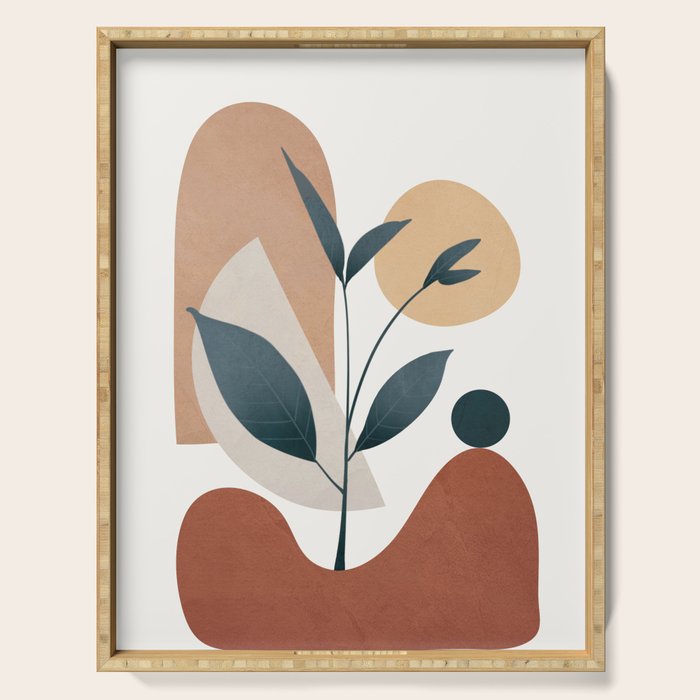 Shapes and Branches 06 Serving Tray Gallery Image 1