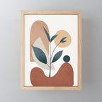 Shapes and Branches 06 Mini Art Print Gallery Image 1