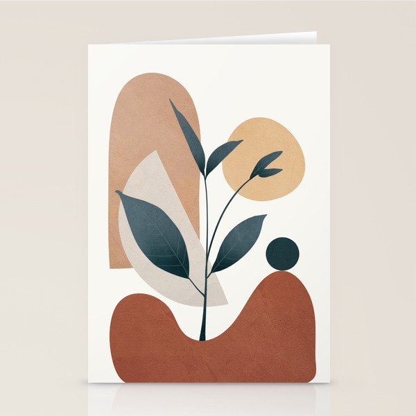 Shapes and Branches 06 Stationery Card Gallery Image 2