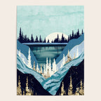 Blue Forest Lake Poster Gallery Image 4