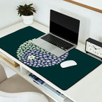 Floral yin-yang Desk Mat Gallery Image 2
