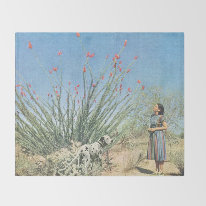 Desert Dots Throw Blanket Gallery Image 2