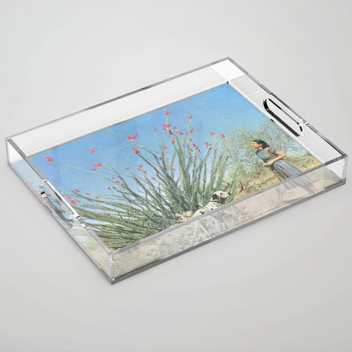 Desert Dots Acrylic Tray Gallery Image 1