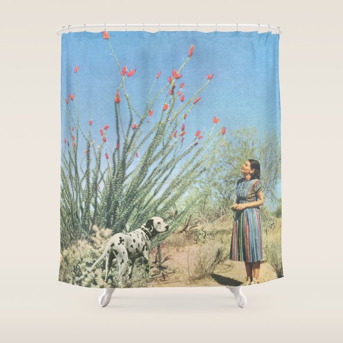 Desert Dots Shower Curtain Gallery Image 1