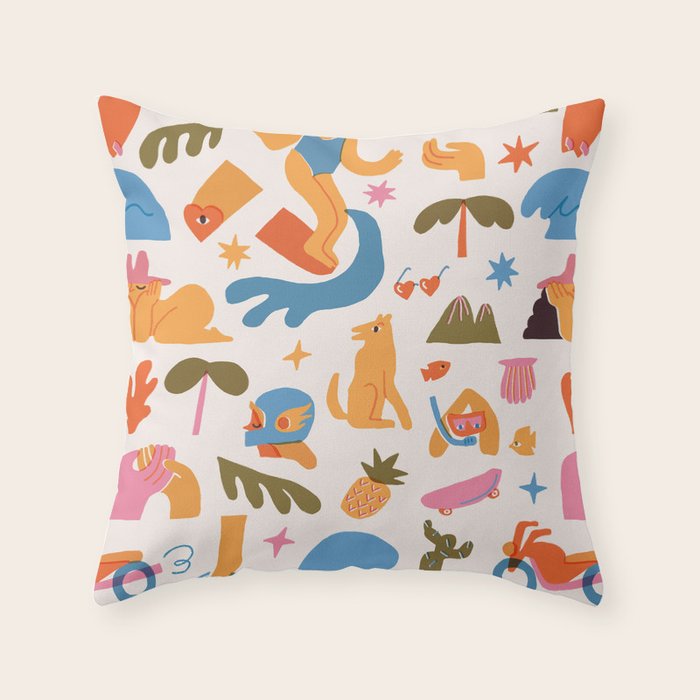 Daydreams Throw Pillow Gallery Image 1