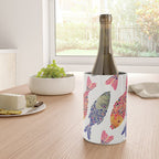 Indonesian Fish Duo - Navy & Coral Palette Wine Chiller Gallery Image 4