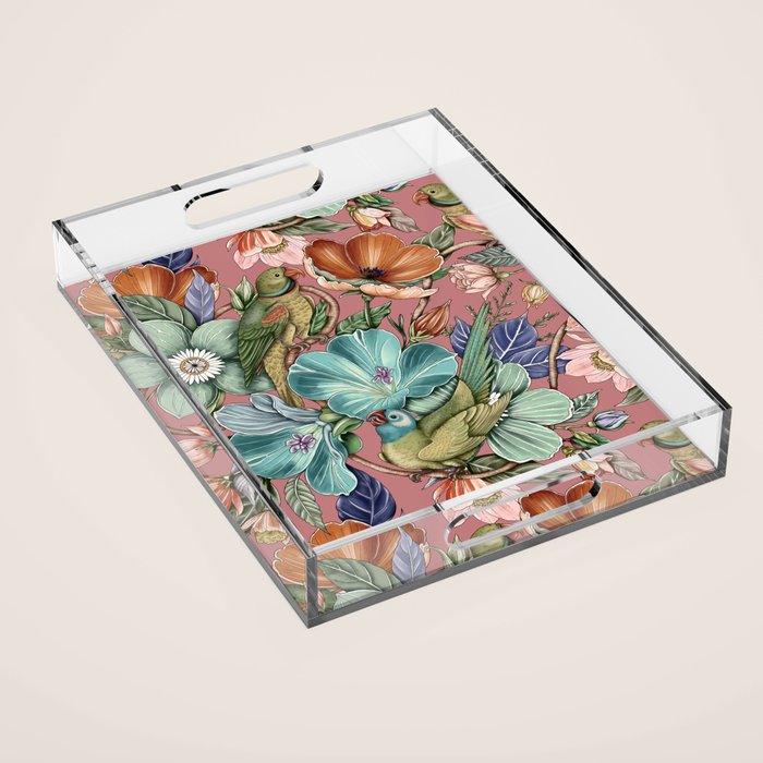 Garden Birds Sanctuary A Acrylic Tray Gallery Image 1