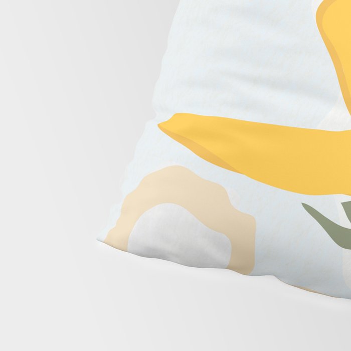 yellow flowers Pillow Sham Gallery Image 4