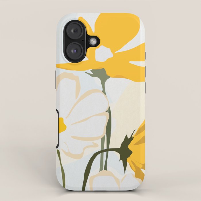 yellow flowers iPhone Case Gallery Image 1