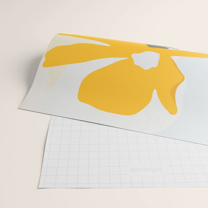 yellow flowers Wrapping Paper Gallery Image 2