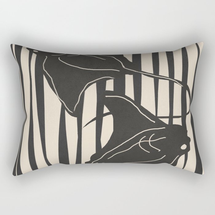 Stingrays 1 Rectangular Pillow Gallery Image 2