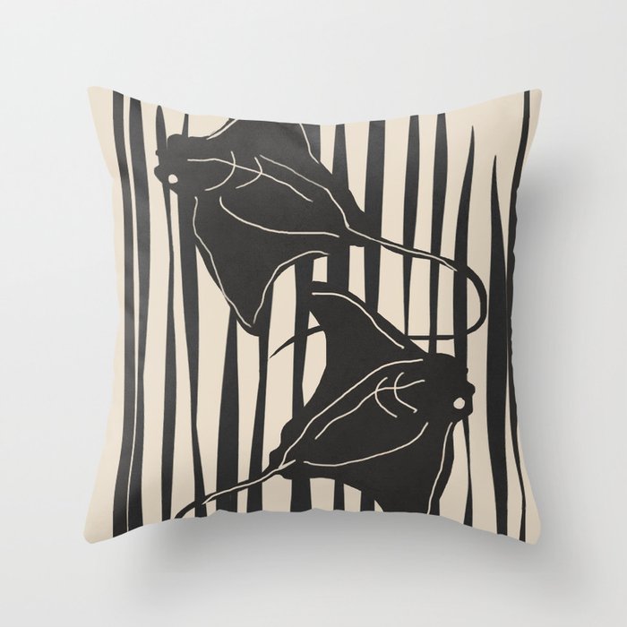 Stingrays 1 Throw Pillow Gallery Image 6