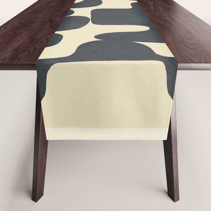 Modern Abstract  Shapes 1 Table Runner Gallery Image 1