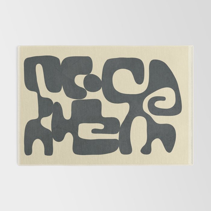 Modern Abstract  Shapes 1 Rug Gallery Image 2