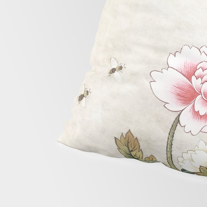 Butterflies and flowers : Minhwa-Korean traditional/folk art Pillow Sham Gallery Image 4