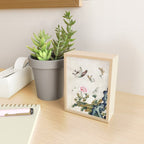 Butterflies and flowers : Minhwa-Korean traditional/folk art Mini Art Print Gallery Image 2