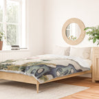 Butterflies and flowers : Minhwa-Korean traditional/folk art Duvet Cover Gallery Image 2