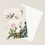 Butterflies and flowers : Minhwa-Korean traditional/folk art Stationery Card Gallery Image 2
