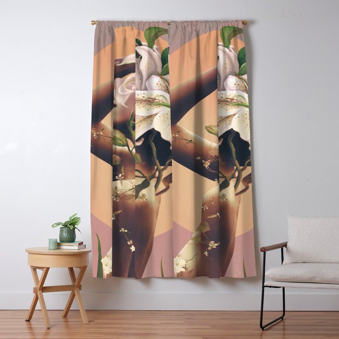 Floral beauty 3 Window Curtain Gallery Image 5