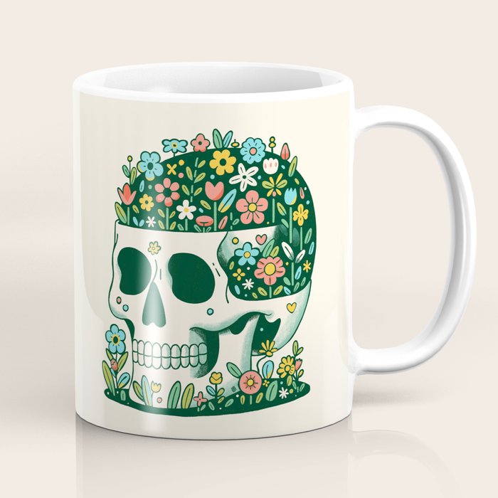 Skull Garden Coffee Mug Gallery Image 1
