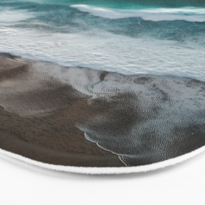 Aerial Ocean Waves - Coastal Photography Wall Art Bath Mat Gallery Image 3